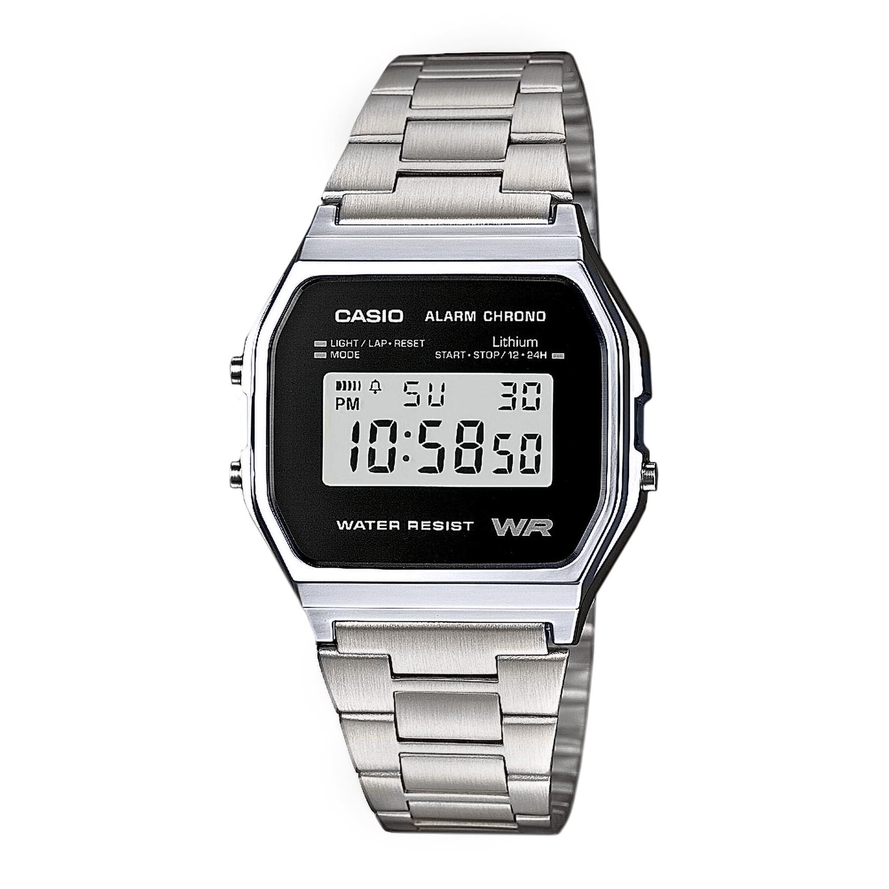 Uhr Casio Vintage A158WEA-1EF Silver/Silver von Casio