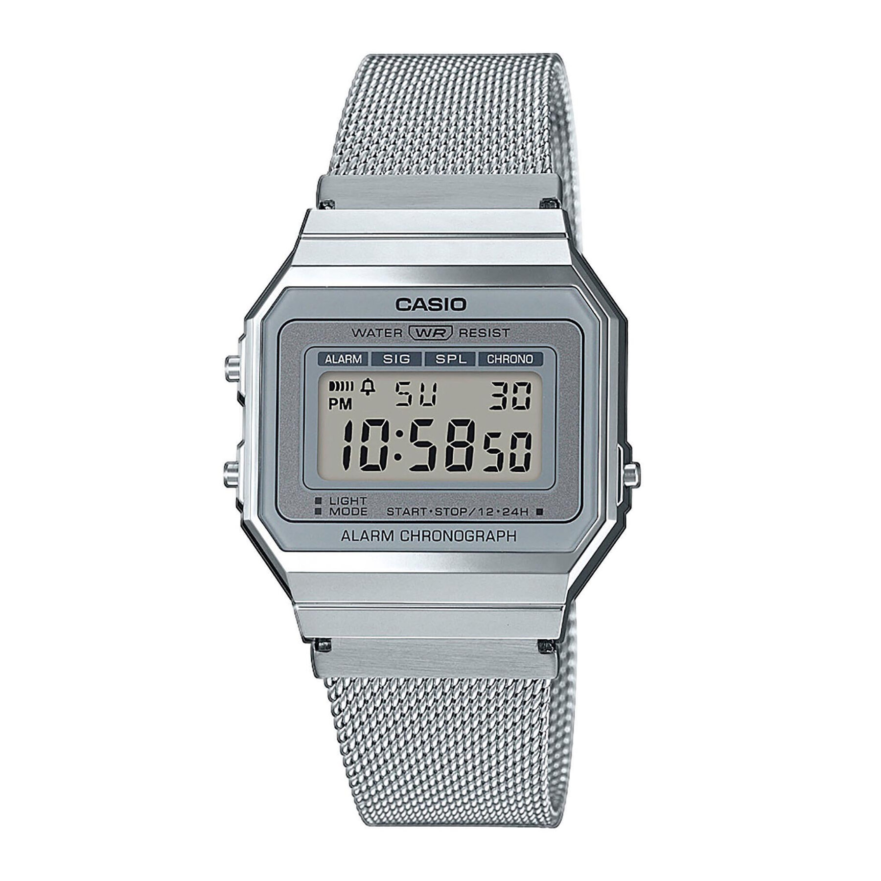 Uhr Casio Vintage A700WEM-7AEF Silver/Silver von Casio