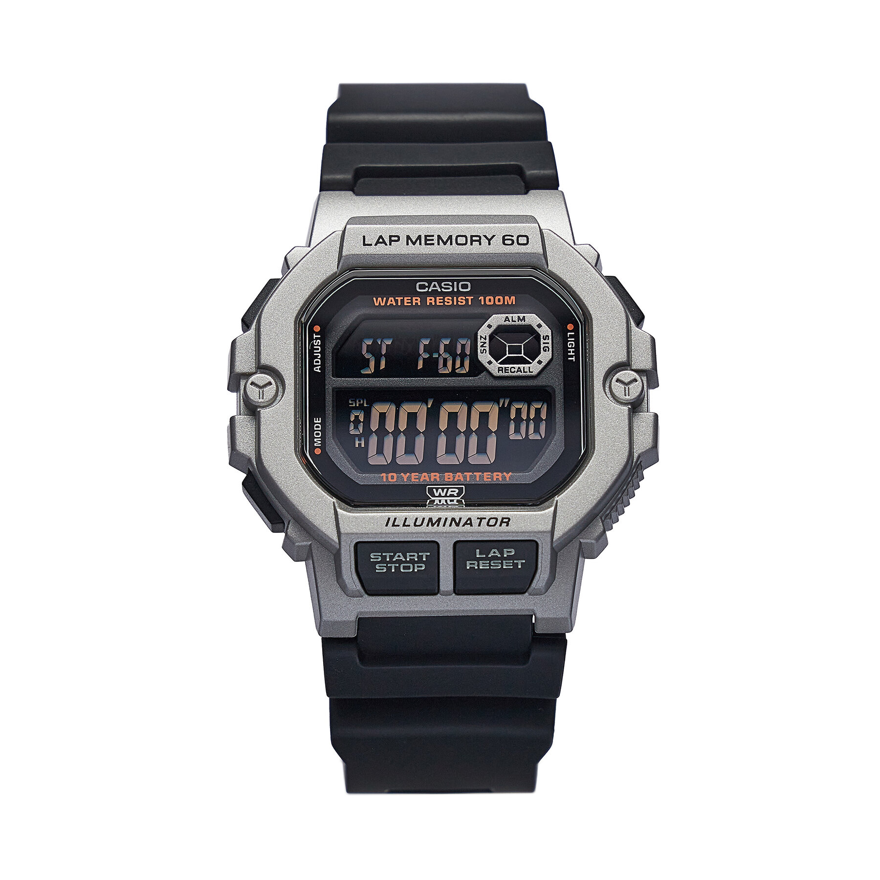 Uhr Casio WS-1400H-1BVEF Black/Silver von Casio