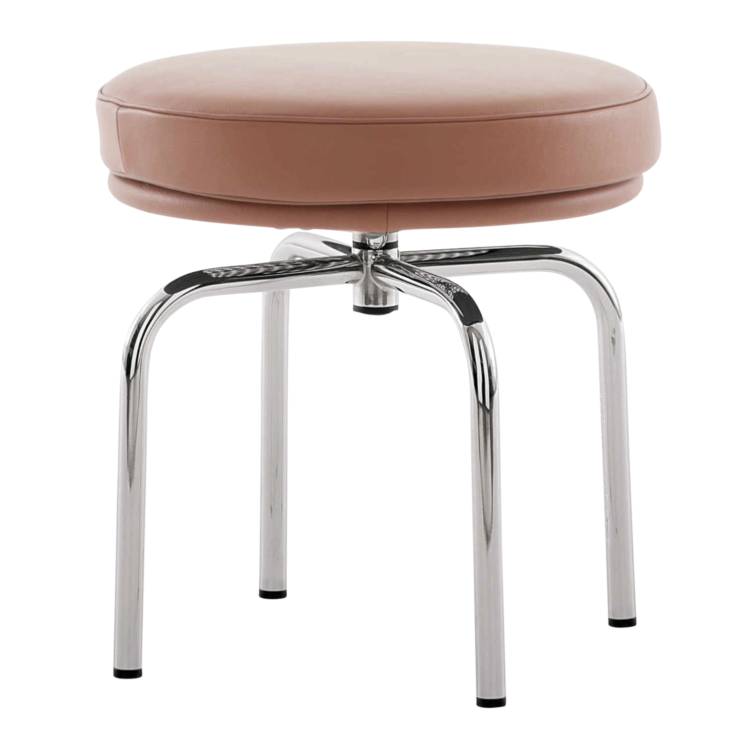 8 Tabouret tournant LC8 Drehhocker, Gestell stahl, braun lackiert, Bezug leder scozia x 13x269 von Cassina