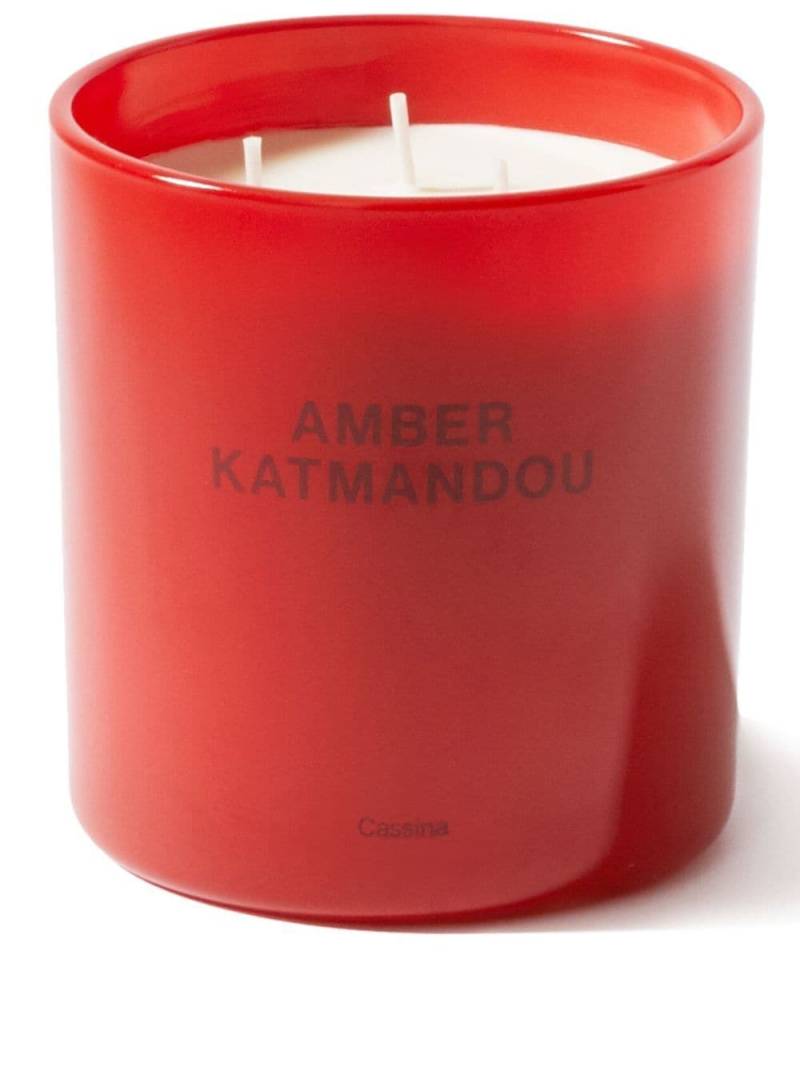 Cassina Amber Katmandou medium scented candle - Red von Cassina