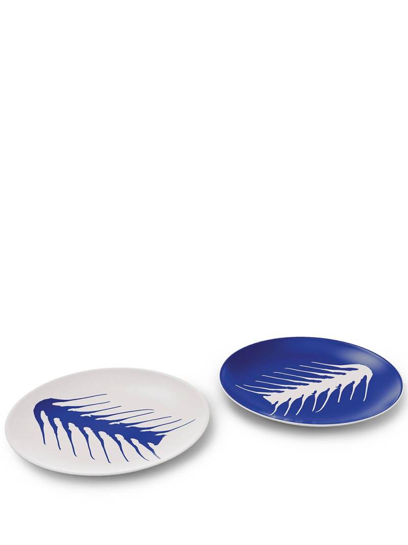 Cassina Arête two-set dessert plates - White von Cassina