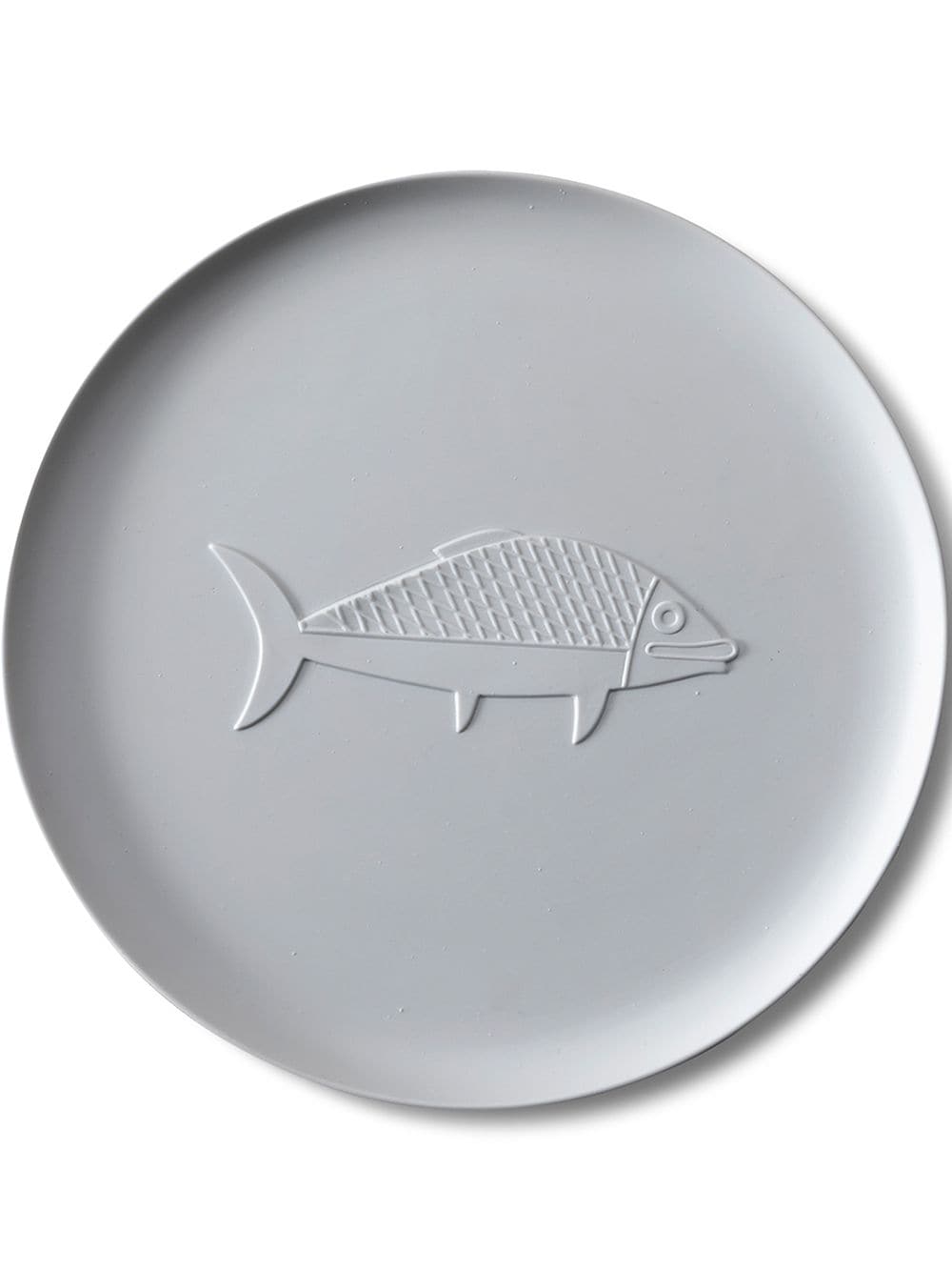 Cassina Poisson fish-embossed tray - White von Cassina