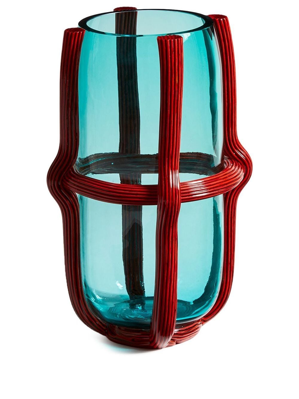 Cassina Sestiere glass vase - Blue von Cassina