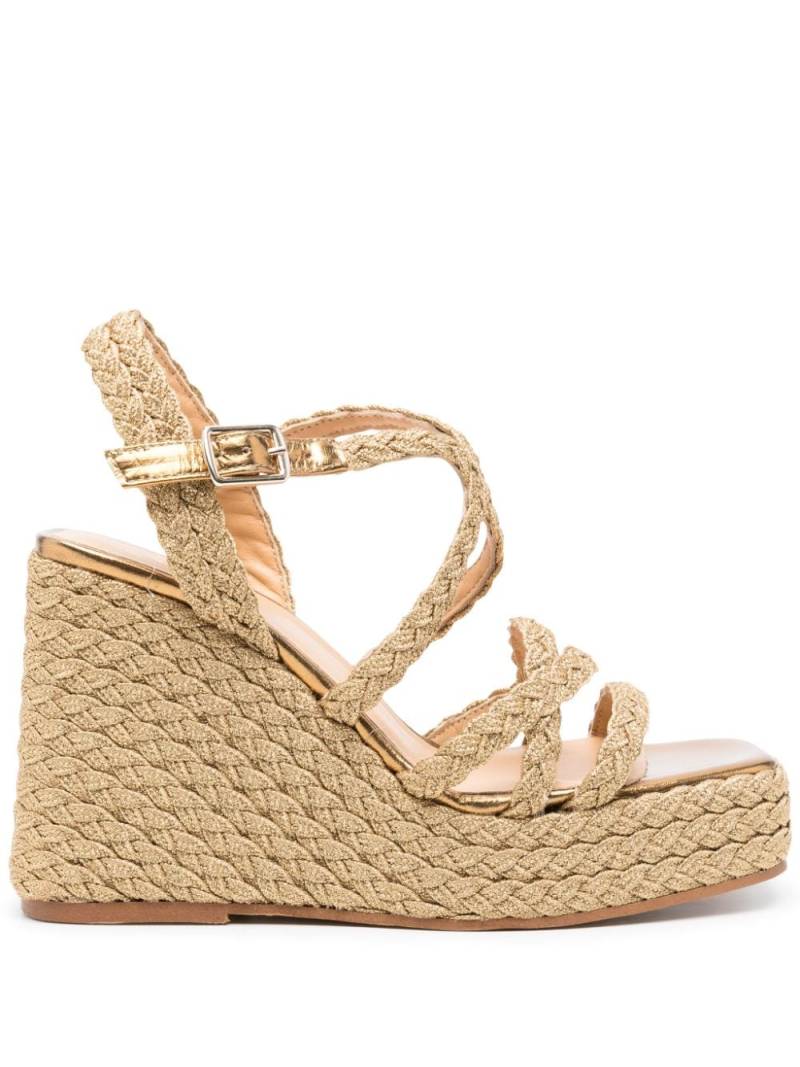 Castañer 110mm Timotea espadrilles - Gold von Castañer