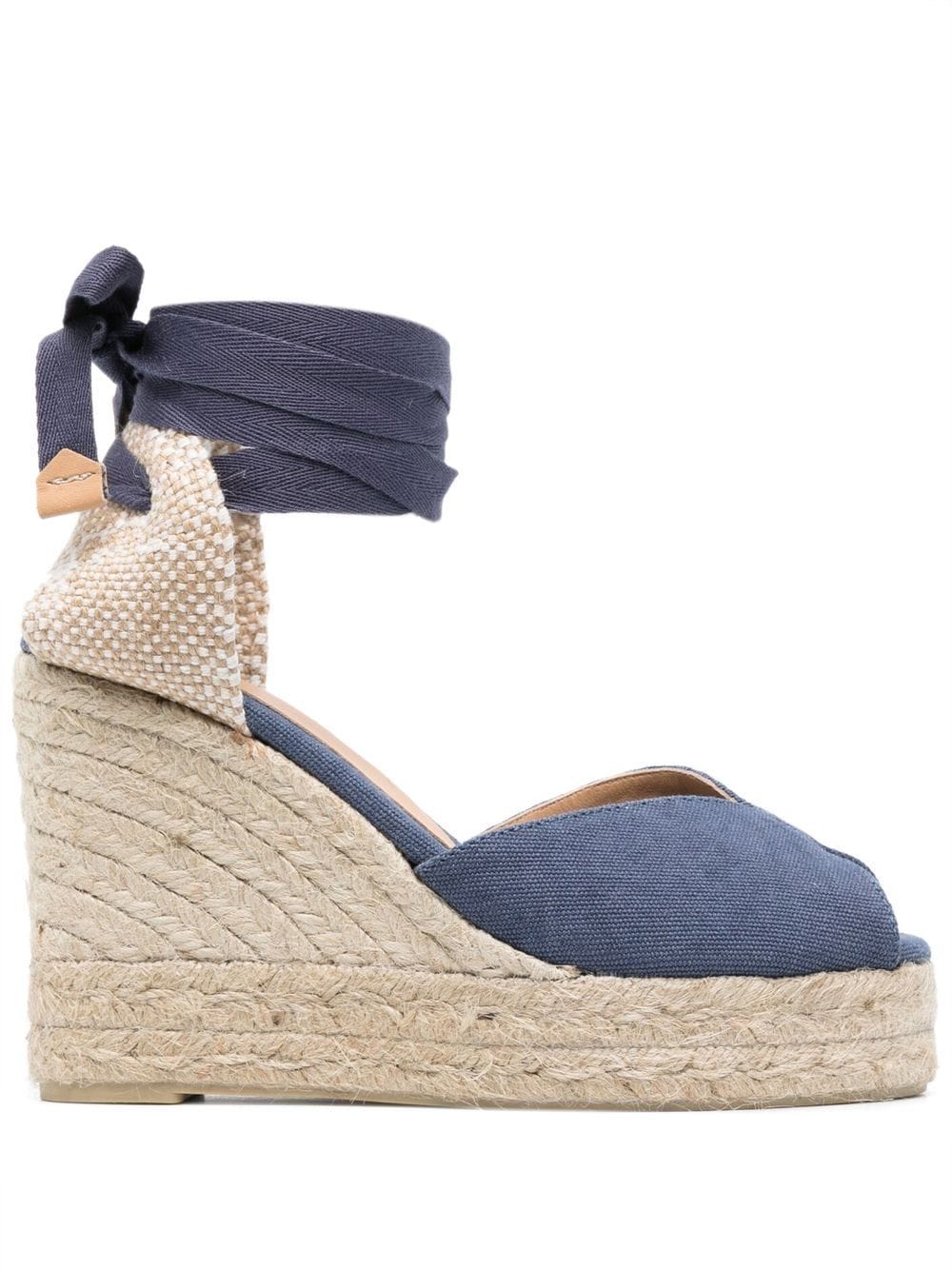 Castañer Bilina 105mm wedge espadrilles - Blue von Castañer