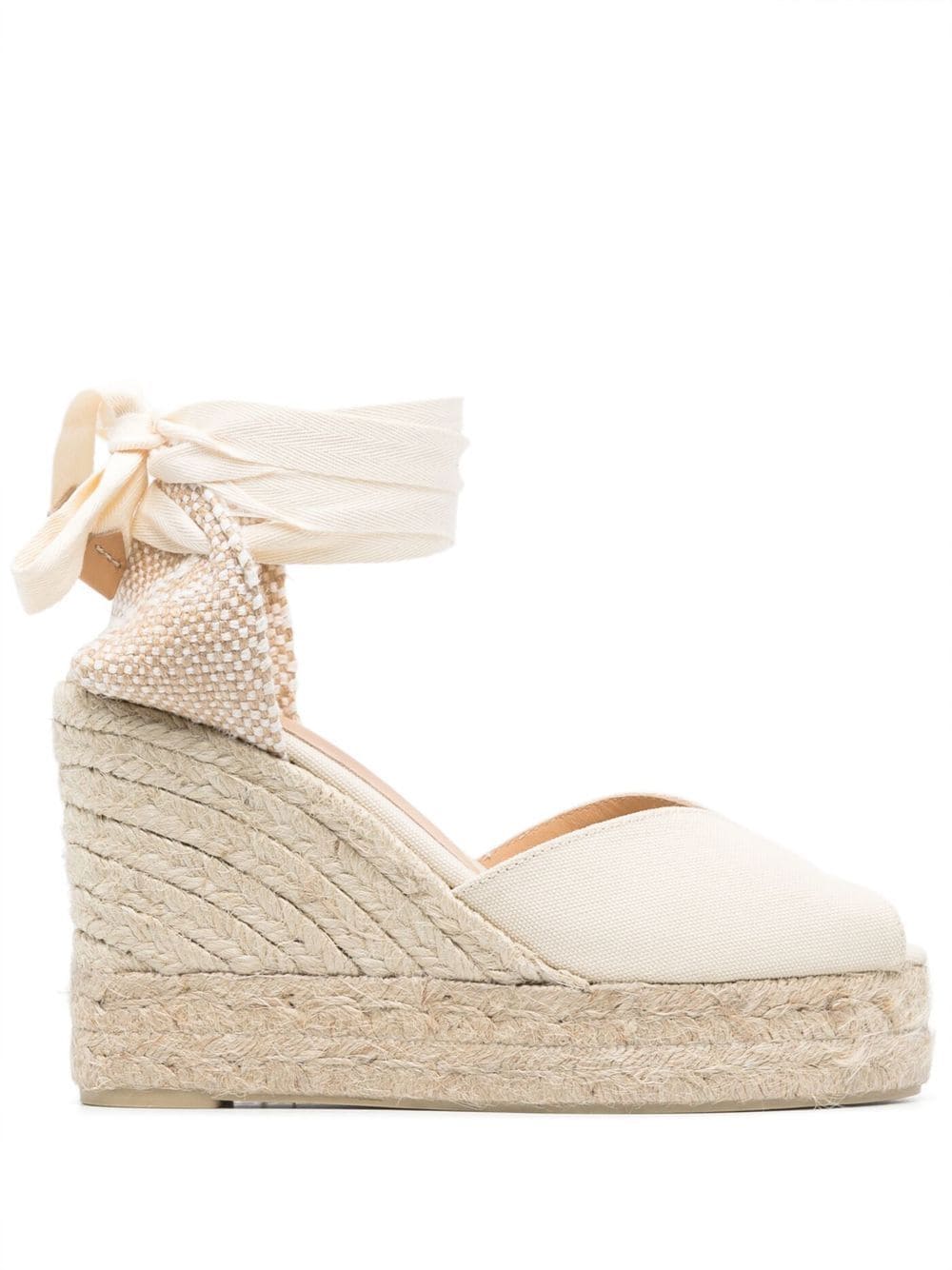 Castañer Bilina 105mm wedge espadrilles - Neutrals von Castañer