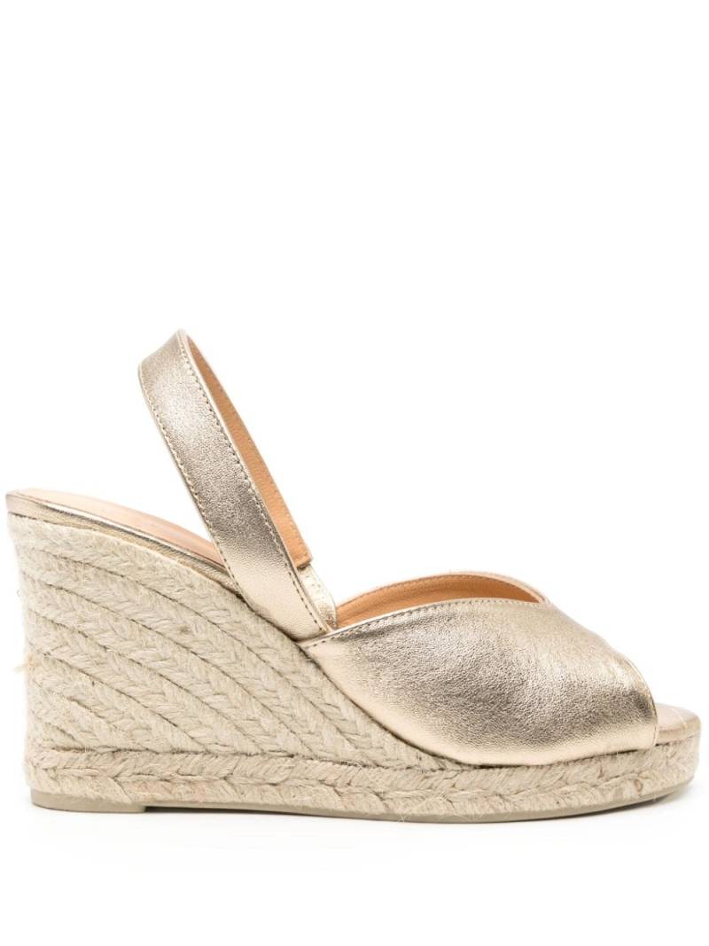 Castañer Brisa 90mm espadrilles - Gold von Castañer