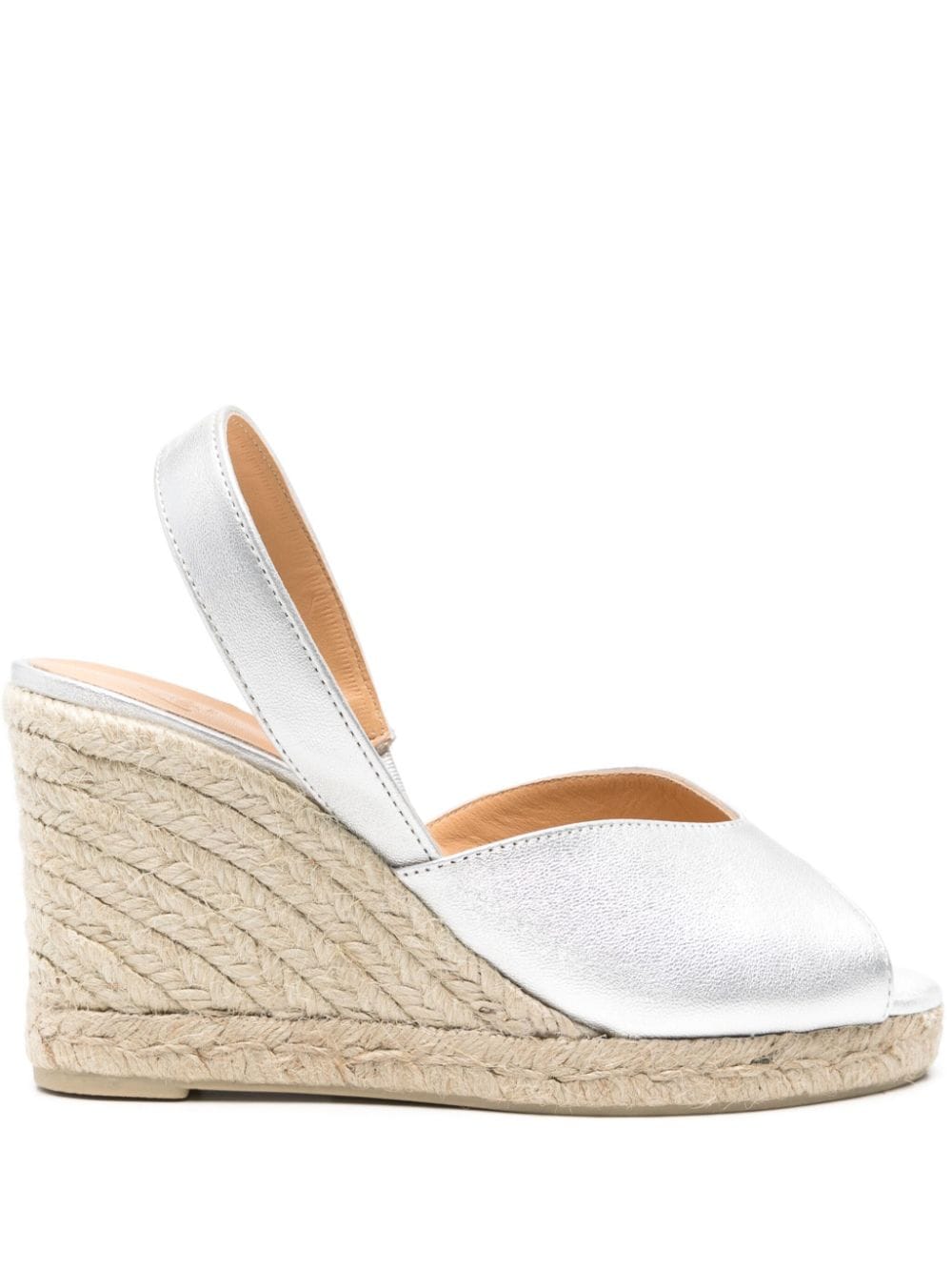 Castañer Brisa 90mm espadrilles - Silver von Castañer