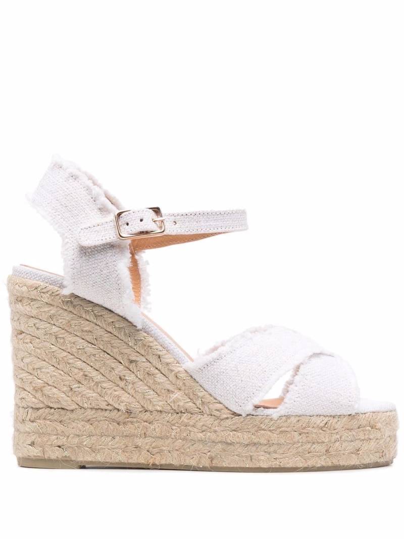 Castañer Bromelia wedge espadrilles - White von Castañer