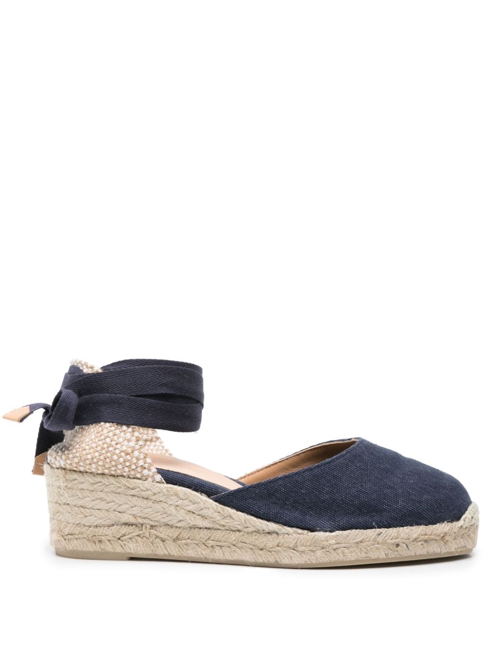 Castañer Carina 50mm wedge espadrilles - Blue von Castañer