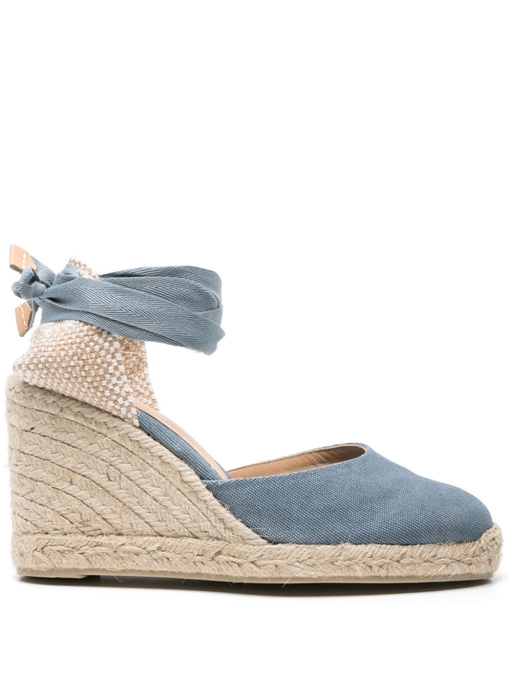 Castañer Carina 90mm wedge espadrilles - Blue von Castañer