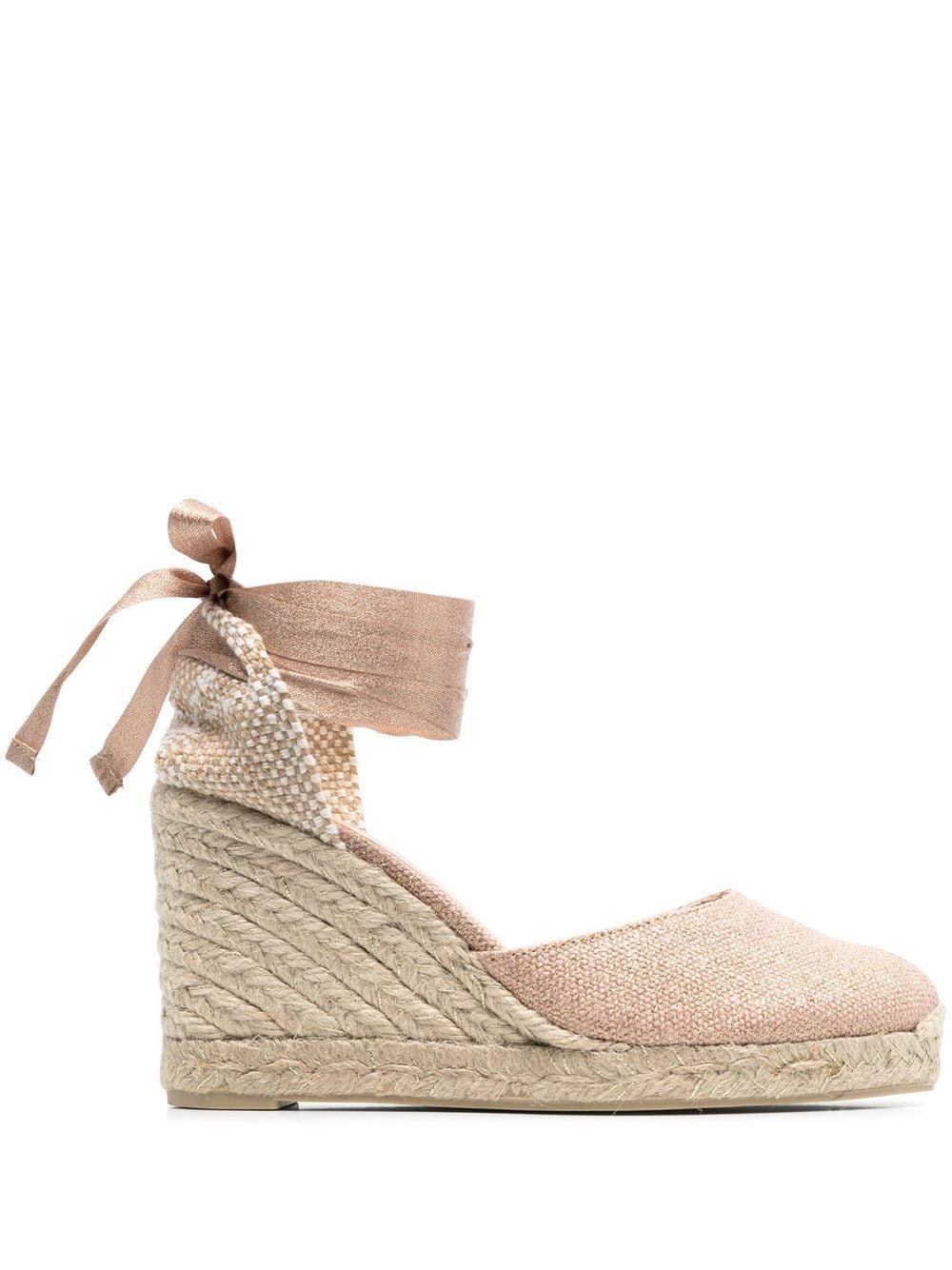 Castañer Carina 90mm wedge espadrilles - Pink von Castañer