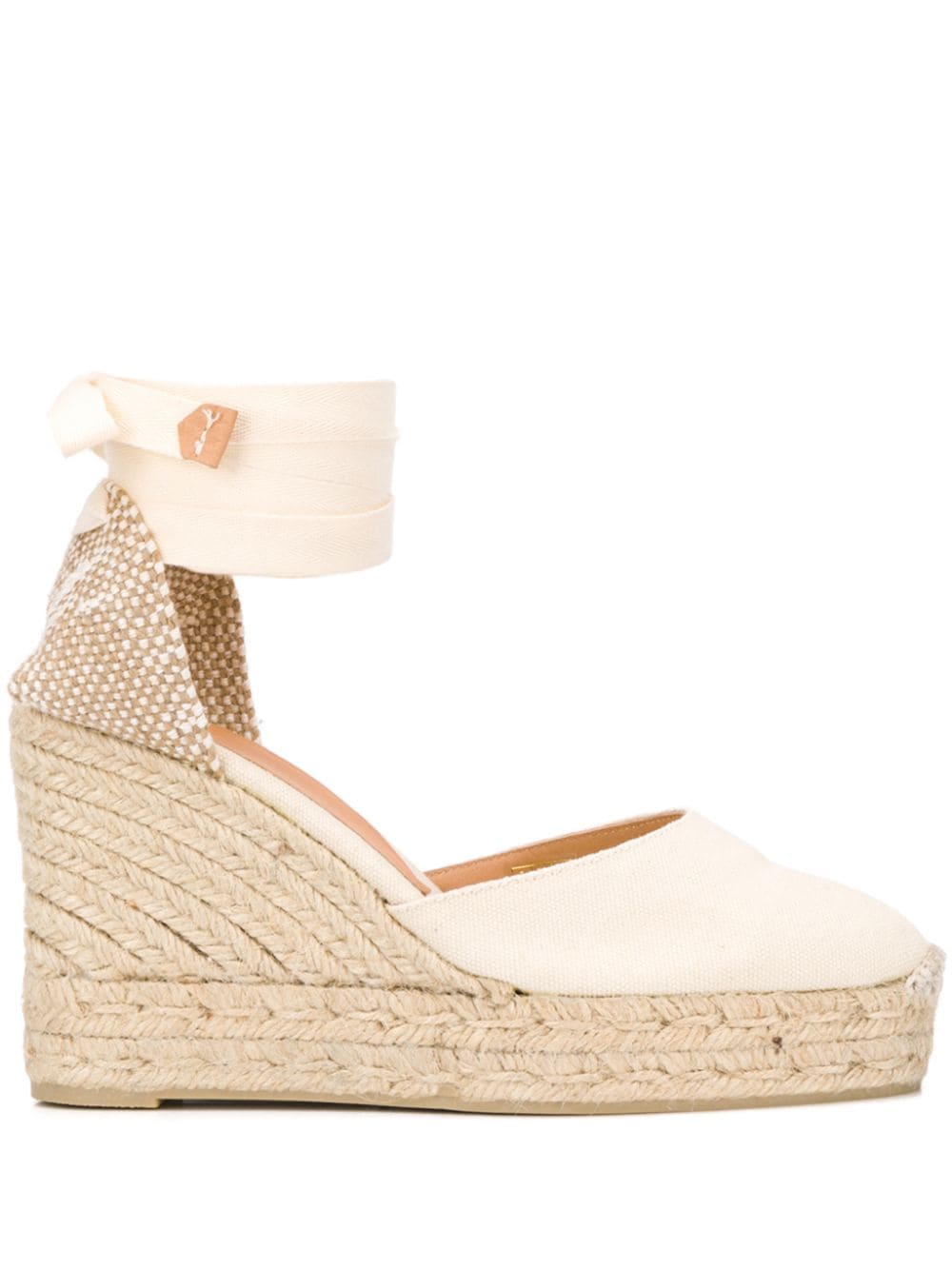 Castañer Carina wedge espadrilles - White von Castañer