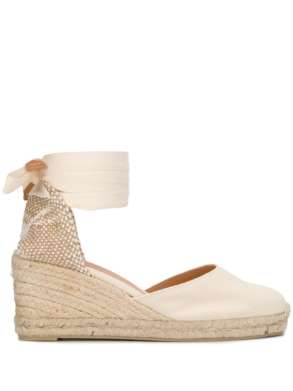 Castañer Carina wedge sandals - Neutrals von Castañer