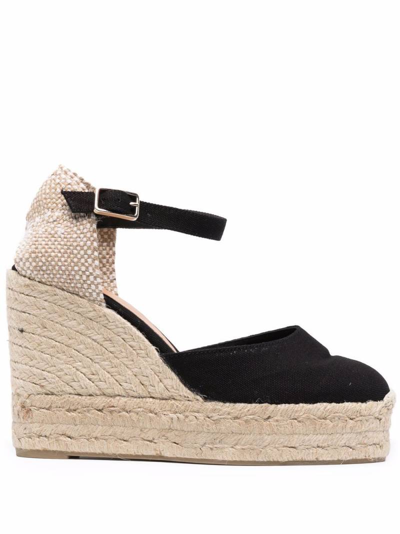 Castañer Carol wedge-heel espadrilles - Black von Castañer