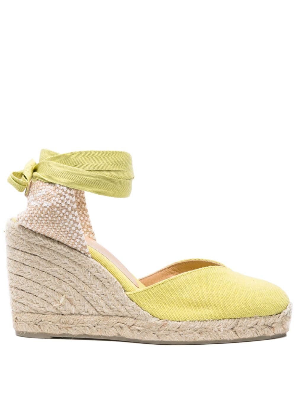 Castañer Chiara 110mm wedge espadrilles - Green von Castañer