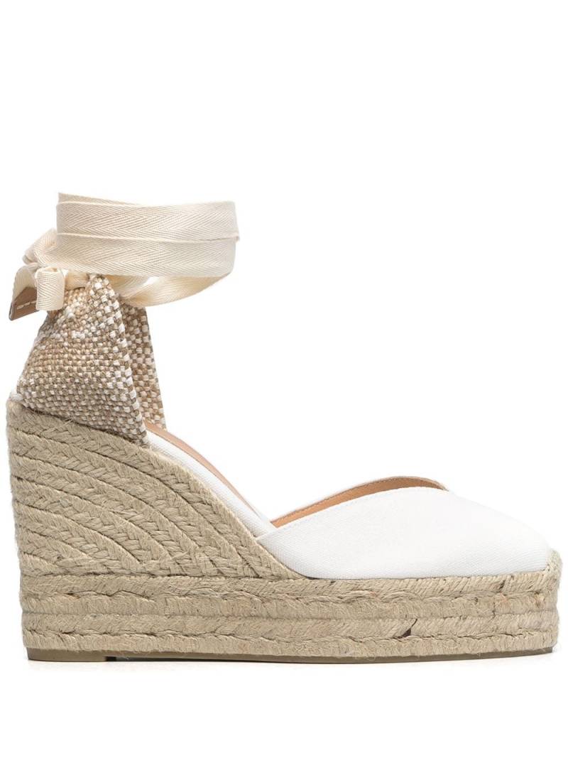 Castañer Chiara wedge espadrilles - White von Castañer