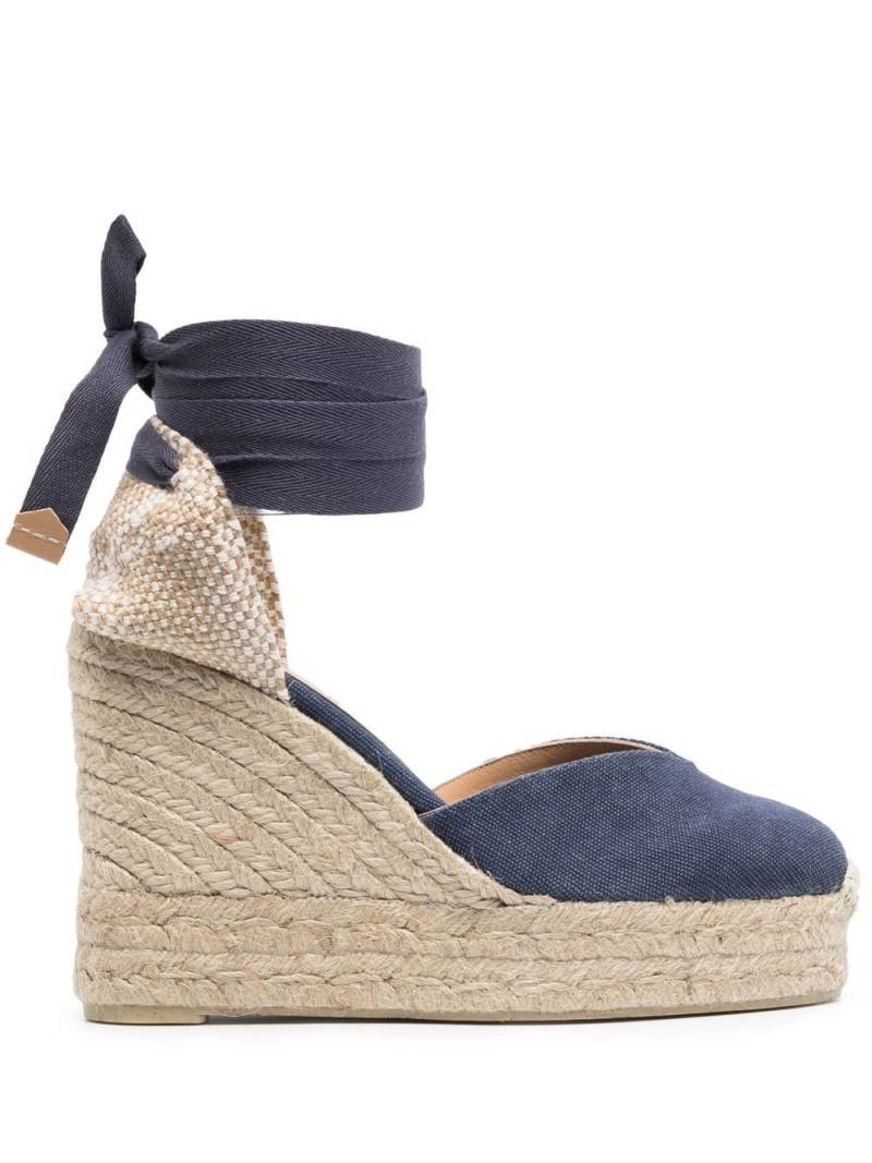 Castañer Chiara wedge-heel espadrilles - Blue von Castañer