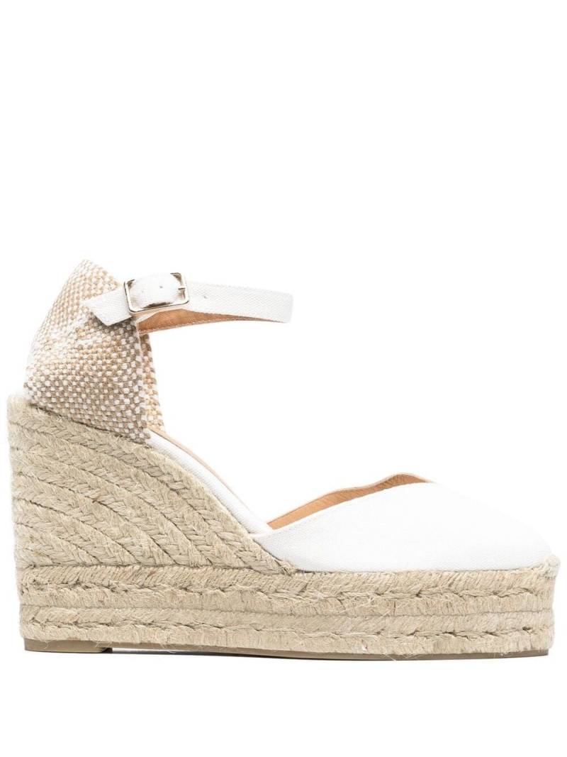 Castañer Chiarita wedge-heel espadrilles - White von Castañer