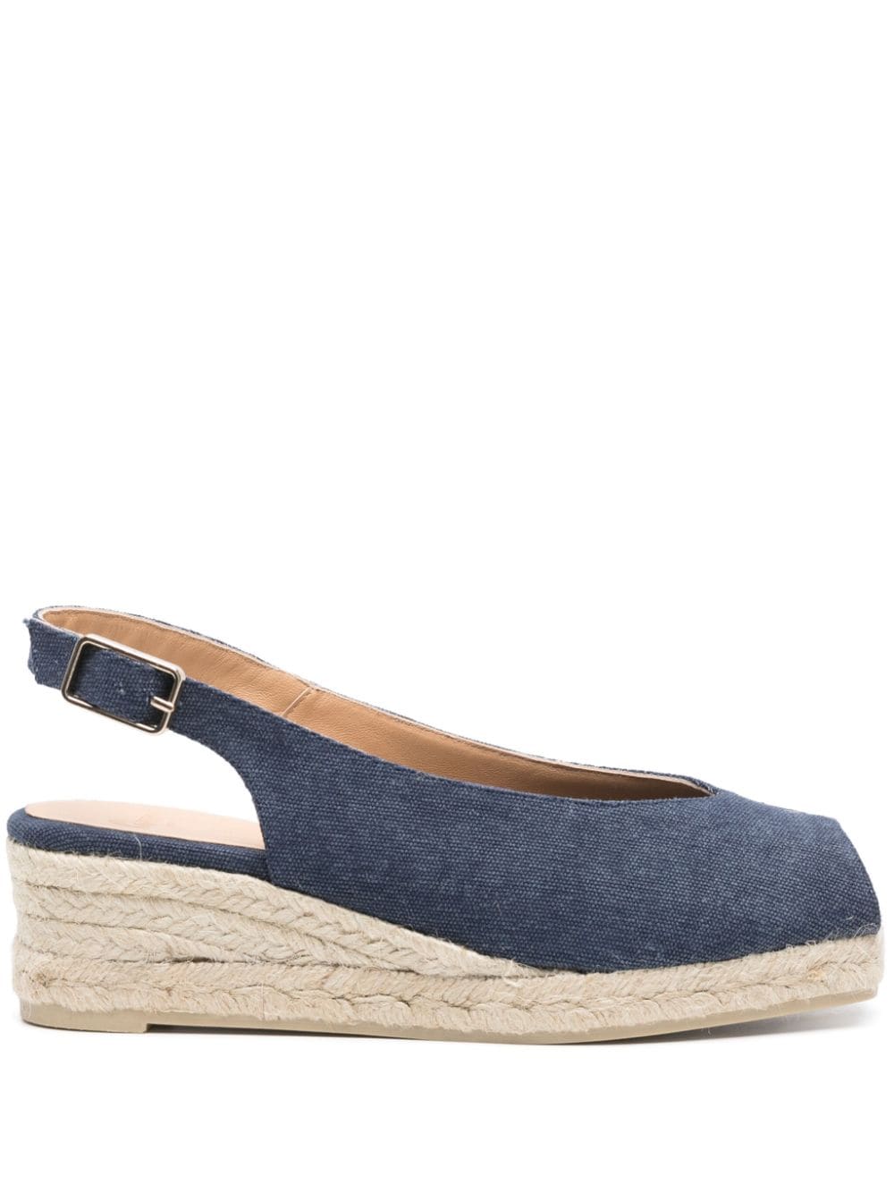 Castañer Dosalia 50mm wedge espadrilles - Blue von Castañer