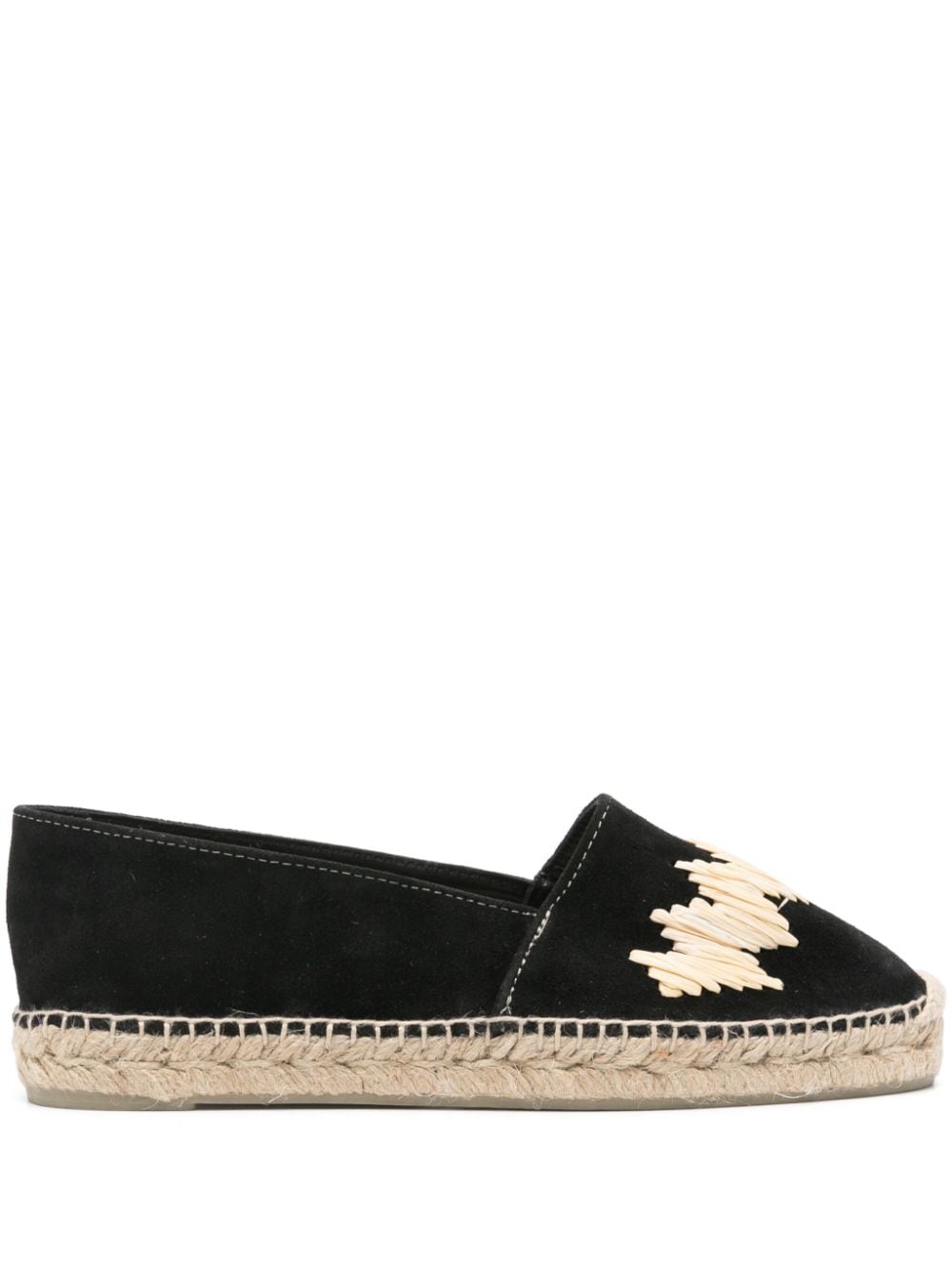 Castañer Karen suede espadrilles - Black von Castañer