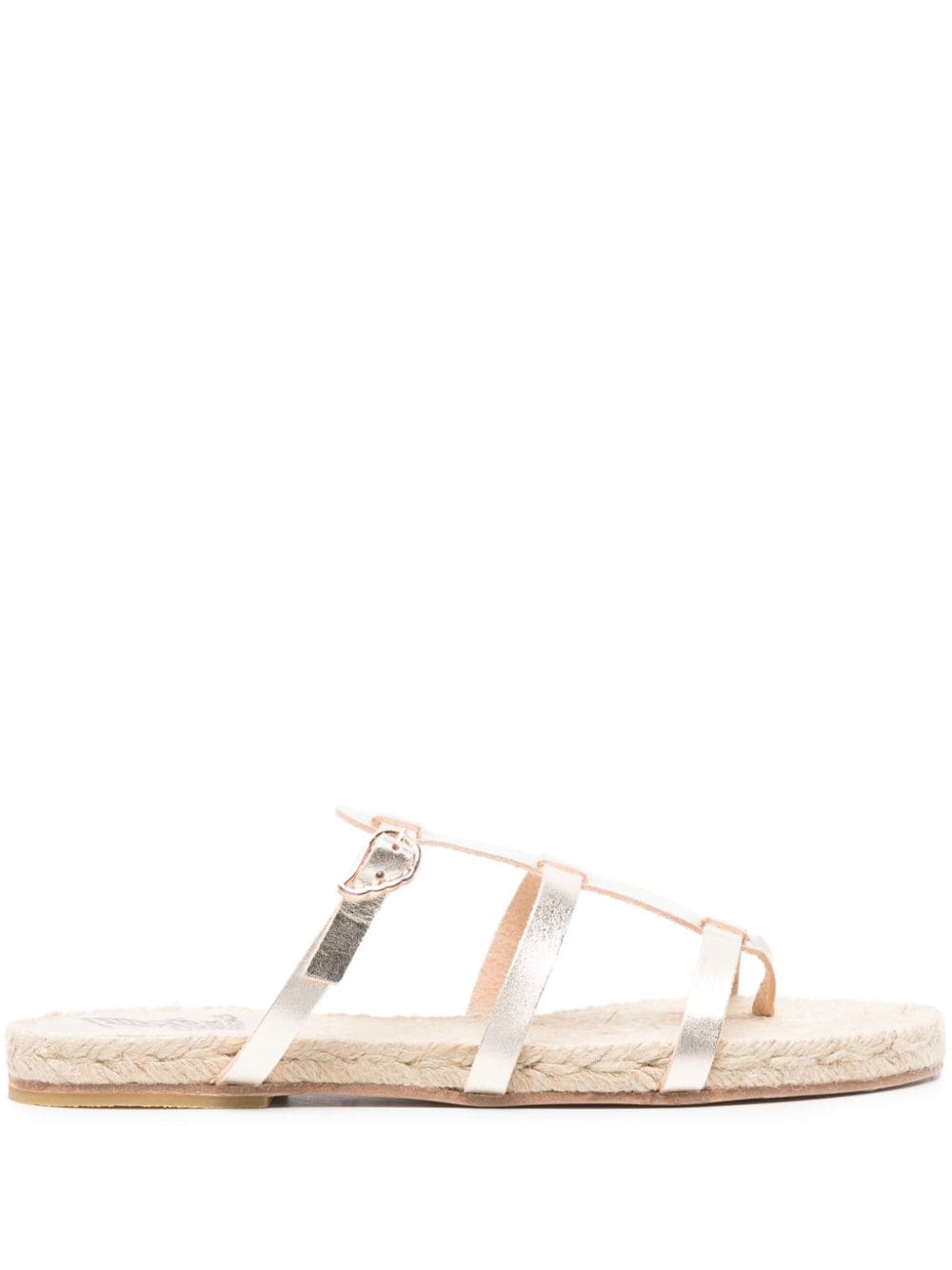 Castañer Milos flat sandals - Gold von Castañer