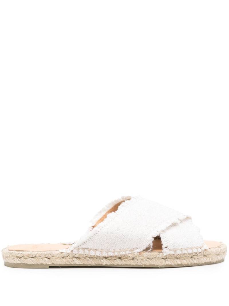 Castañer Palmera flat espadrilles - White von Castañer