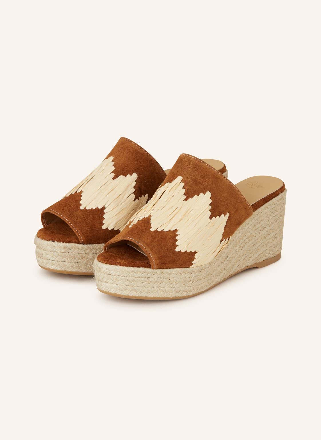 Castaner Plateau-Wedges Eleo braun von Castaner