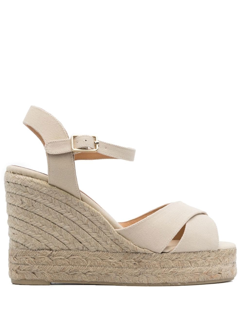 Castañer raffia-sole sandals - Neutrals von Castañer