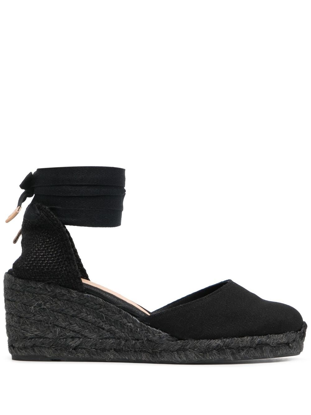 Castañer wedge heel espadrilles - Black von Castañer