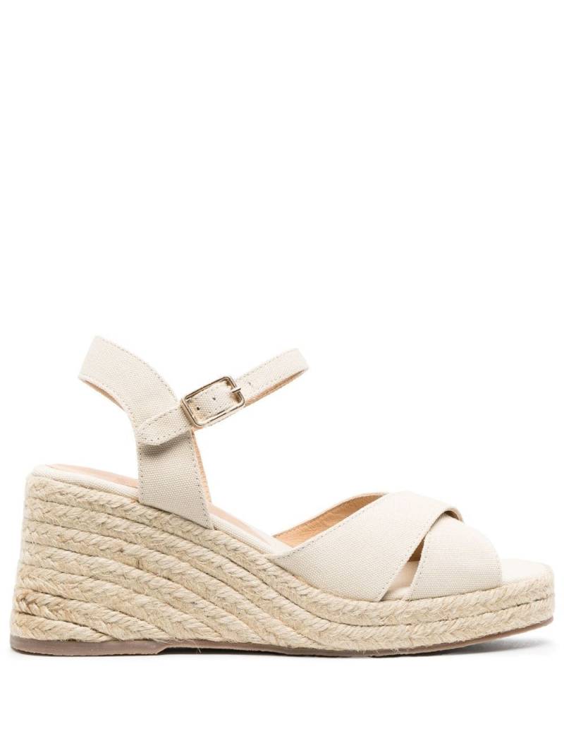 Castañer wedge heel espadrilles - Neutrals von Castañer