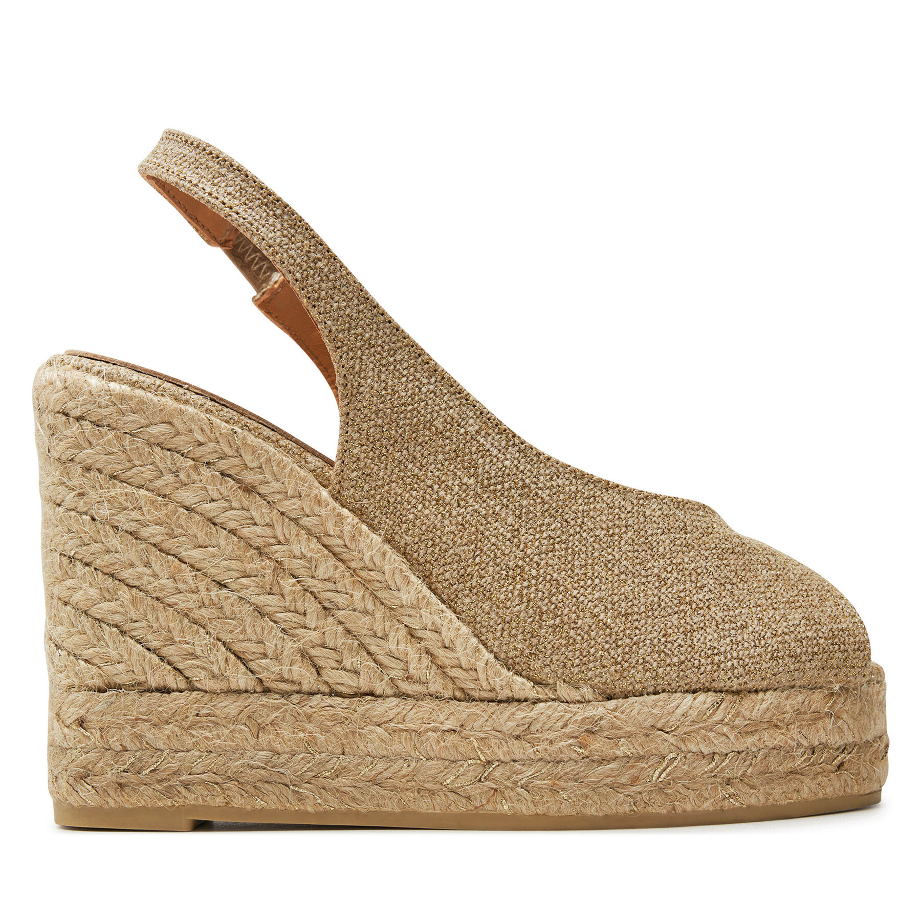 Espadrilles Castañer Barbara/8Ed/032 023409 Goldfarben von Castañer