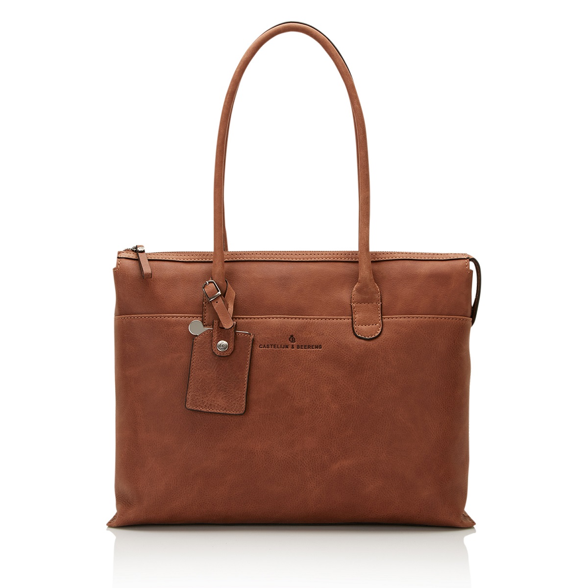 Carisma Laptop Schultertasche 15,6" RFID Cognac von Castelijn & Beerens