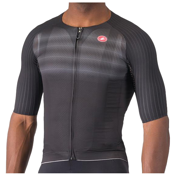 Castelli - Aero Race 8S Jersey - Velotrikot Gr XXL grau von Castelli