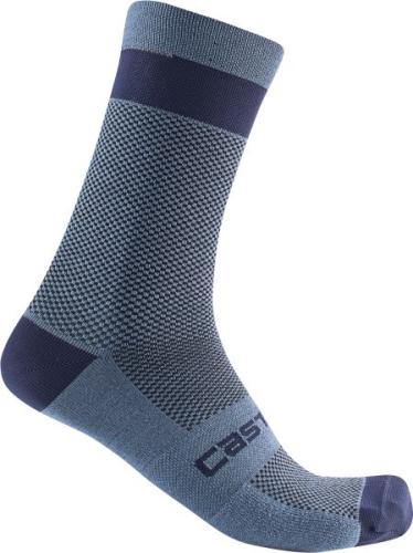 Castelli Alpha 18 Sock - Steel Blue (Grösse: 2XL) von Castelli