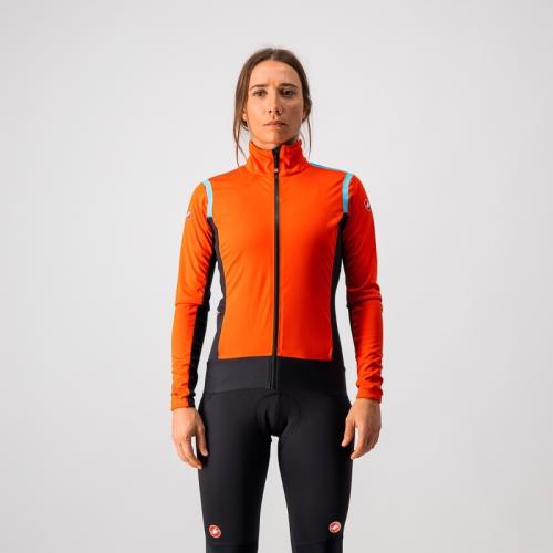 Castelli Alpha RoS 2 W Light Jacket - Fiery Red (Grösse: M) von Castelli