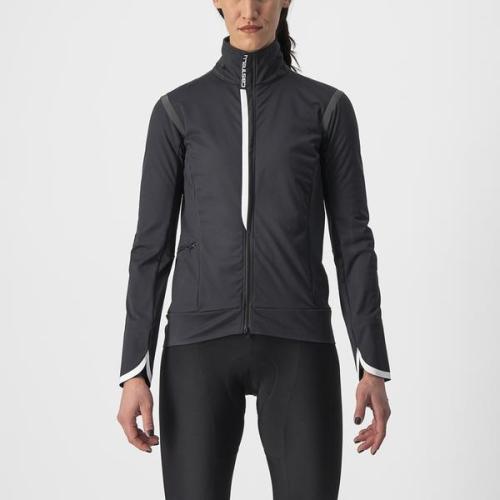 Castelli Alpha Ultimate Insulated W Jacket - Light Black/White (Grösse: XS) von Castelli