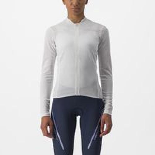 Castelli Anima 4 Long Sleeve Jersey - Ivory (Grösse: XS) von Castelli