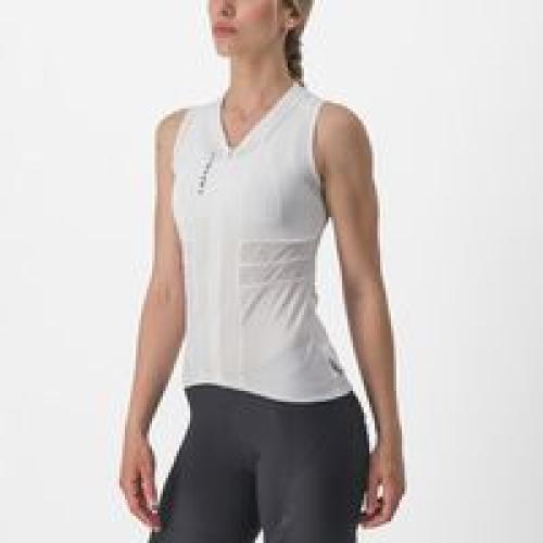 Castelli Anima 4 Sleeveless - Ivory/Light Black (Grösse: L) von Castelli