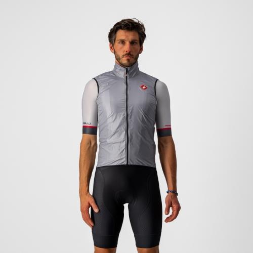 Castelli Aria Vest - Silver Gray (Grösse: L) von Castelli