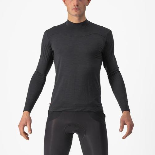 Castelli Bandito Wool LS Baselayer - Black (Grösse: M) von Castelli