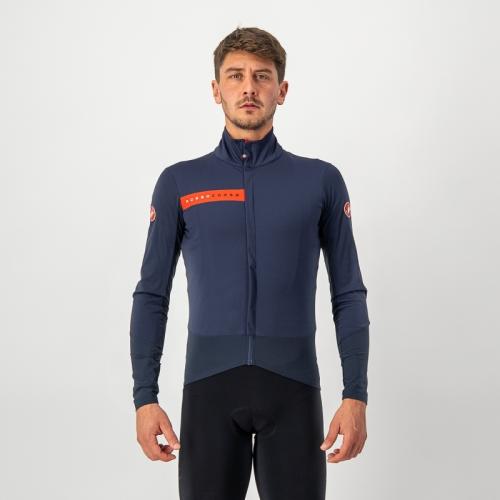 Castelli Beta RoS Jacket - Savile Blue (Grösse: XL) von Castelli