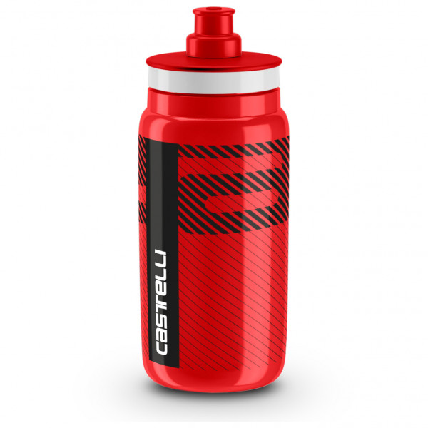 Castelli - Castelli Water Bottle - Bidon Gr 550 ml rot von Castelli