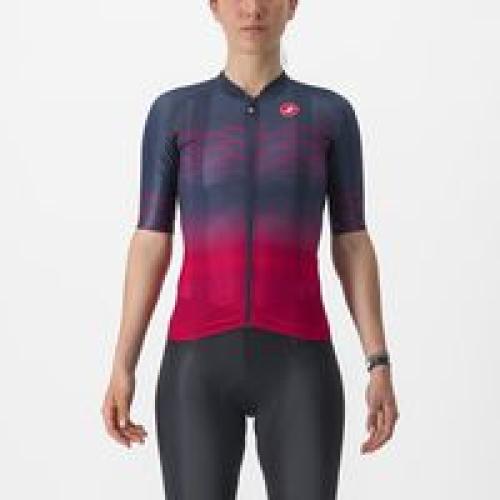 Castelli Climber's 2.0 W Jersey - Belgian Blue/Persian Red (Grösse: L) von Castelli