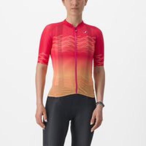 Castelli Climber's 2.0 W Jersey - Hibiscus/Soft Orange (Grösse: L) von Castelli