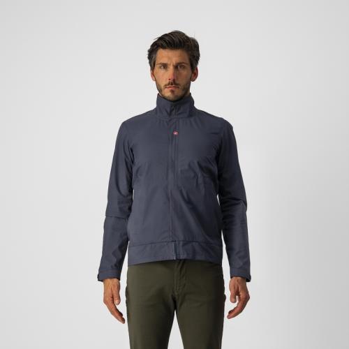 Castelli Commuter Reflex Jacket - Dark Steel Blue (Grösse: M) von Castelli