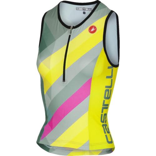 Castelli Core 2 W Singlet - Multicolor Forest Gray (Grösse: XS) von Castelli