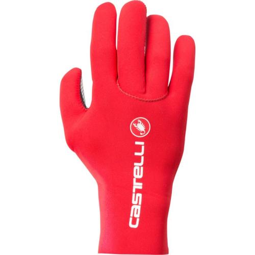 Castelli Diluvio C Glove - Red (Grösse: S-M) von Castelli