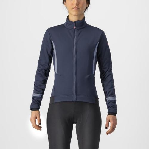 Castelli Dinamica 2 Jacket - Savile Blue/Silver Reflex (Grösse: M) von Castelli